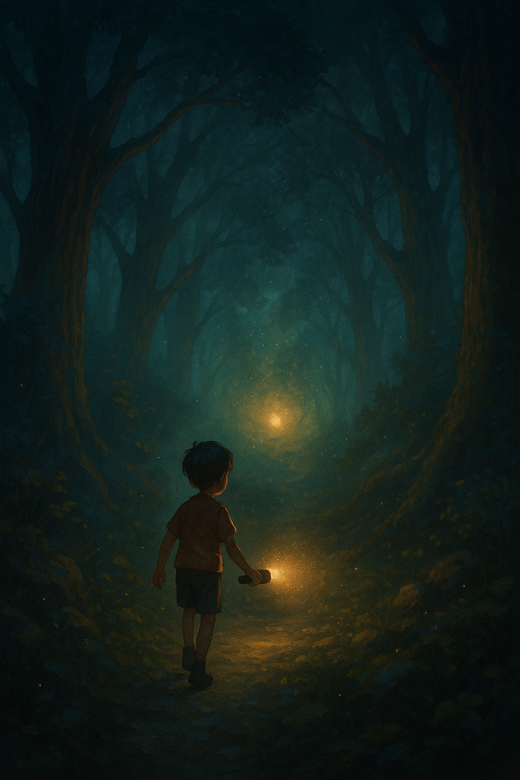Ashwatthama story for kids part 2 – Magical glowing jungle path
